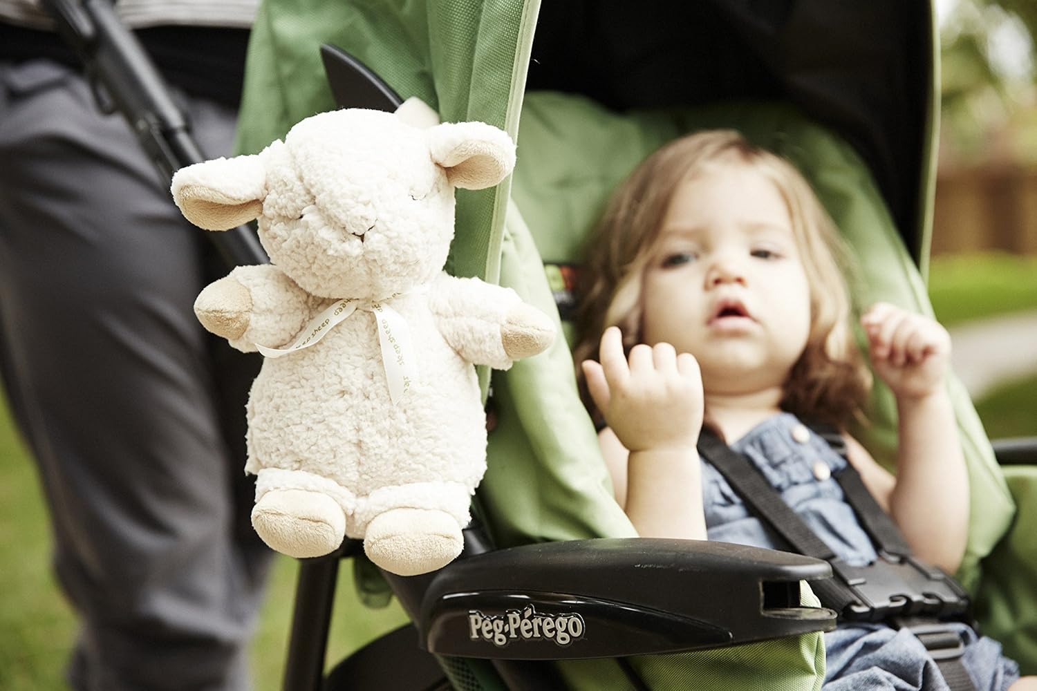 Sleep Sheep on the Go Portable Plush Sound Machine, Natural