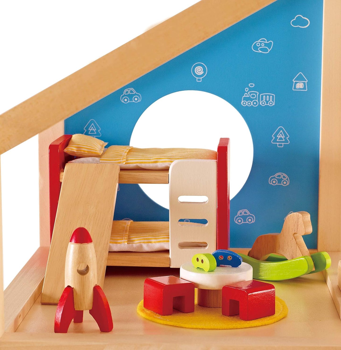 - Children'S Room Wooden Doll House Furniture