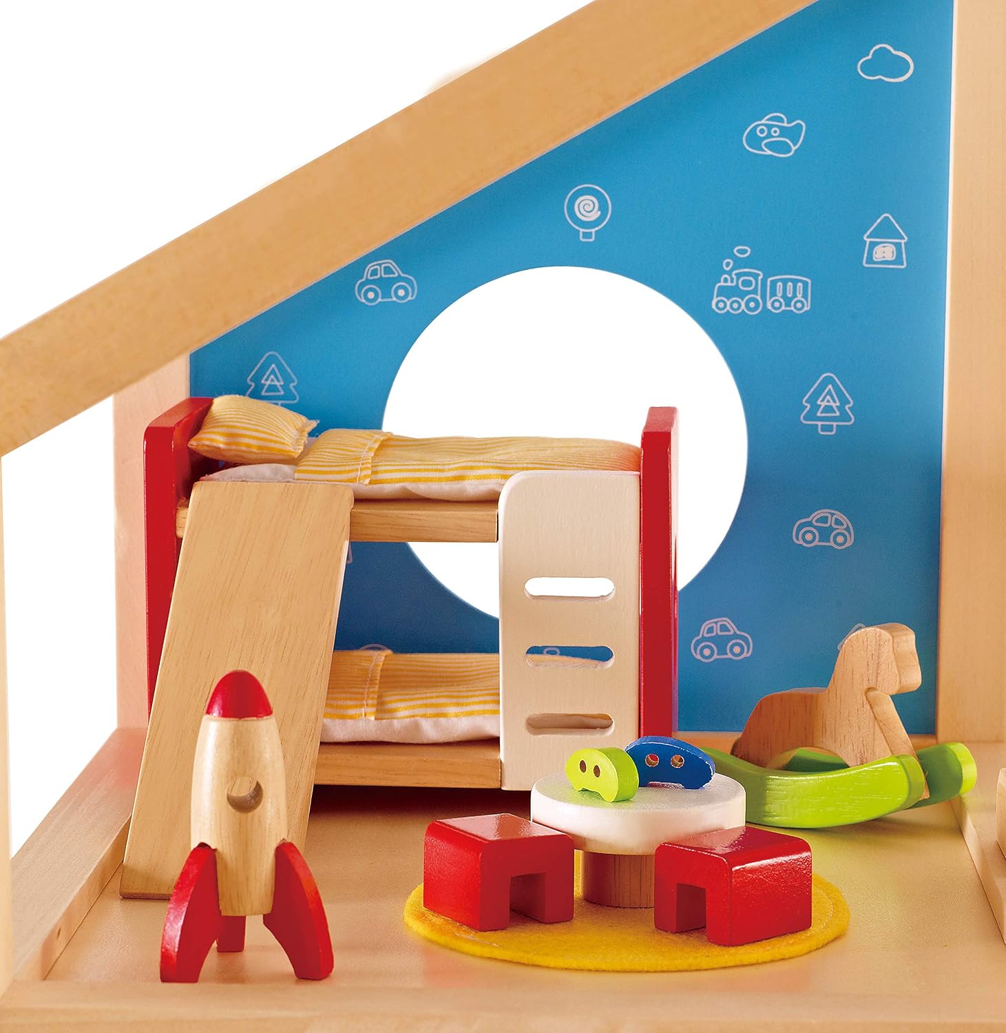 - Children'S Room Wooden Doll House Furniture