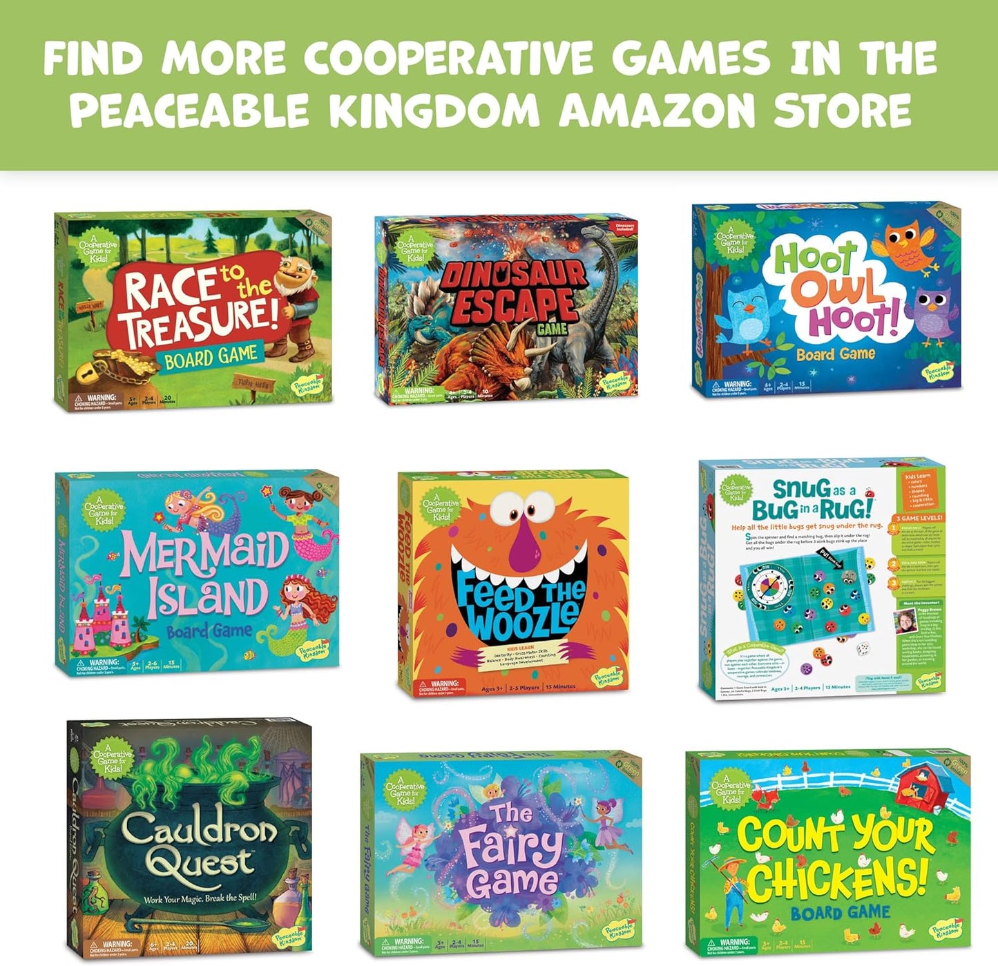 Dinosaur Escape Award Winning Cooperative Memory Game of Logic and Luck for 2 to 4 Kids Ages 4+