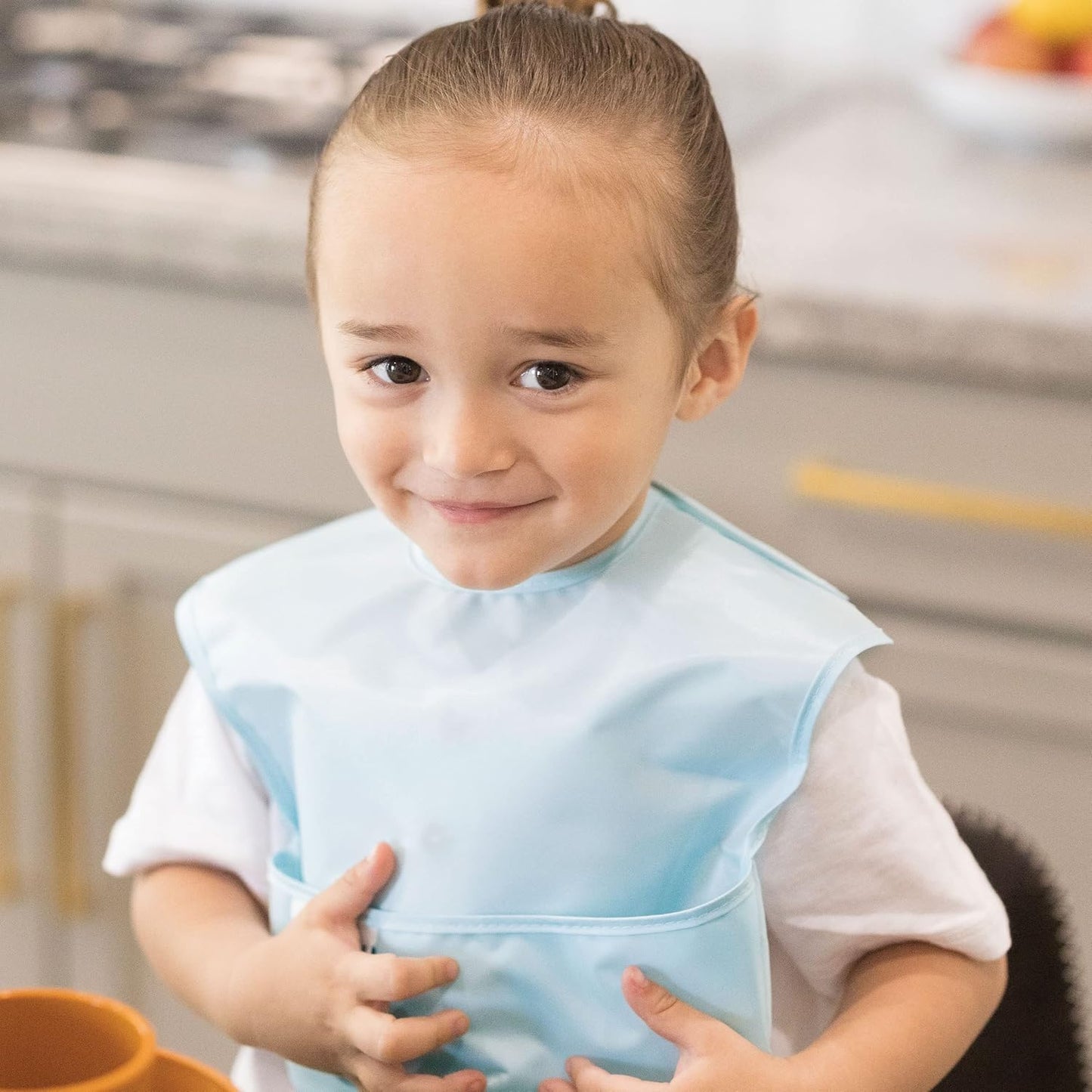 Baby Girls Modernbaby Feeding Bibs