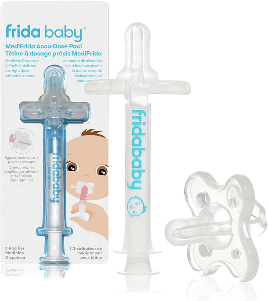 Medicine Pacifier, Medi  Medicine Syringe & Accu-Dose Pacifier, Baby Medicine Dispenser for Mess & Fuss Free Use