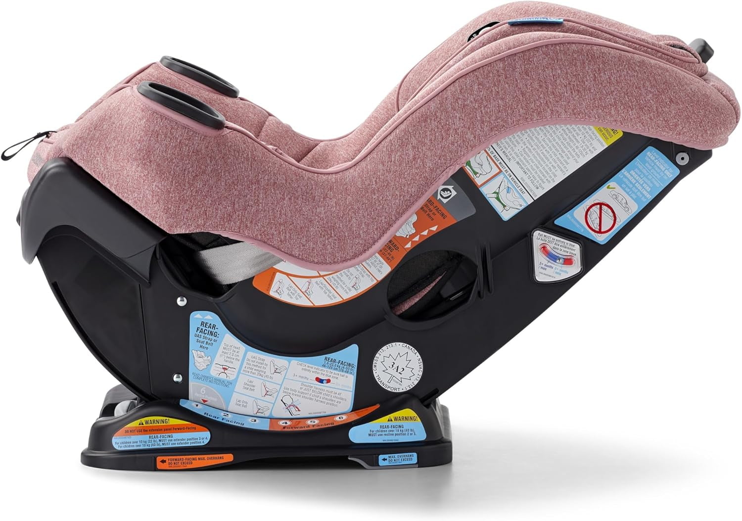 Extend2Fit Convertible Car Seat, 2-In-1 Forward & Rear-Facing Baby Car Seat, 1.8-30 Kg (4-65 Lb), Talia