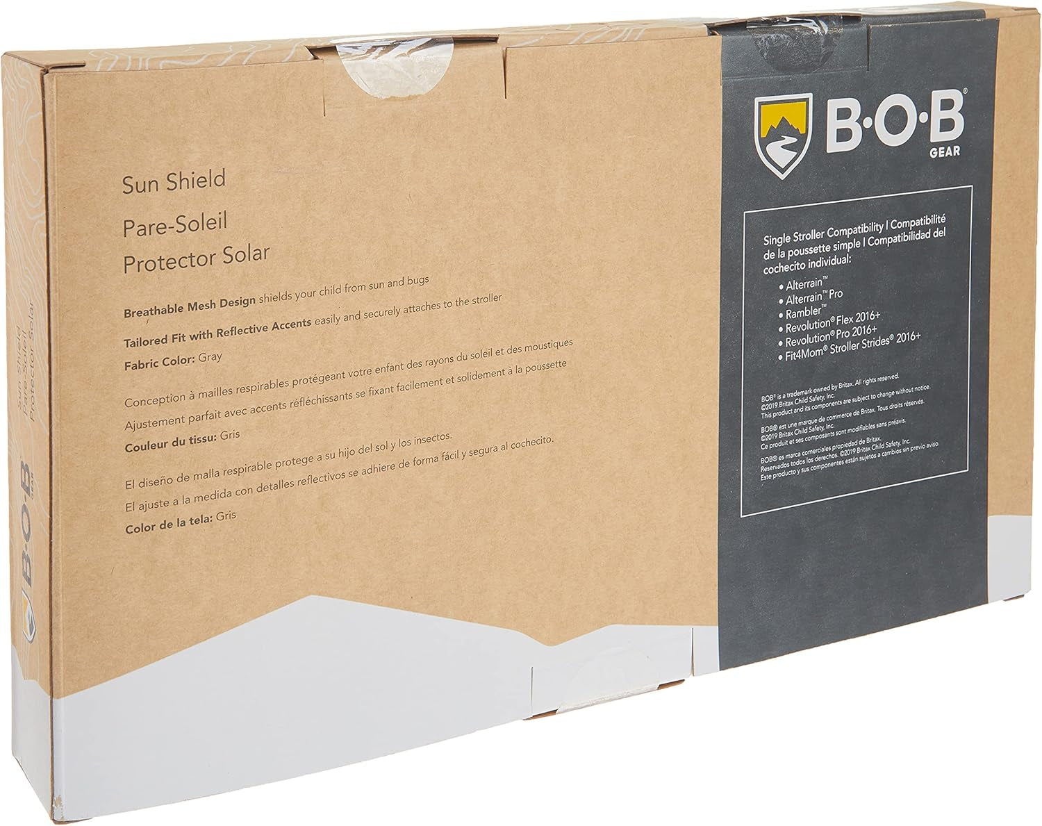 Sun Shield for Single Jogging Strollers