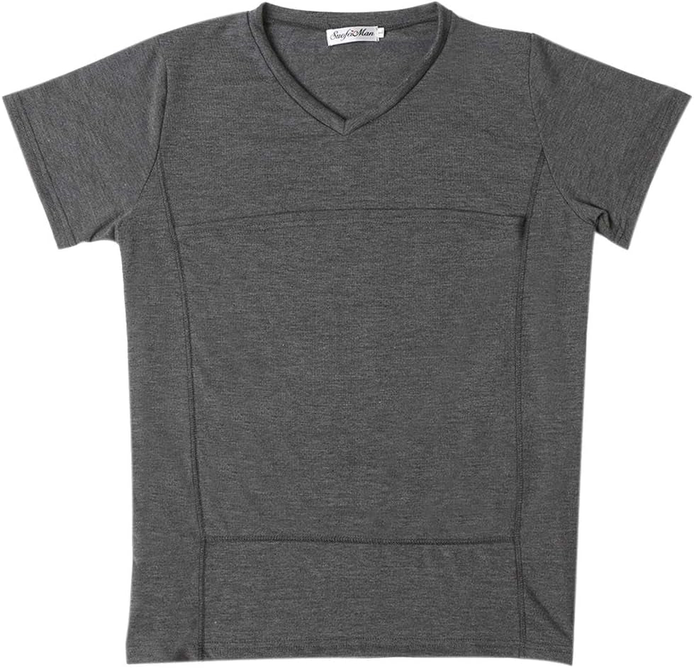 Men'S Tops Soothe V Neck Short Sleeve Kangaroo T Shirt