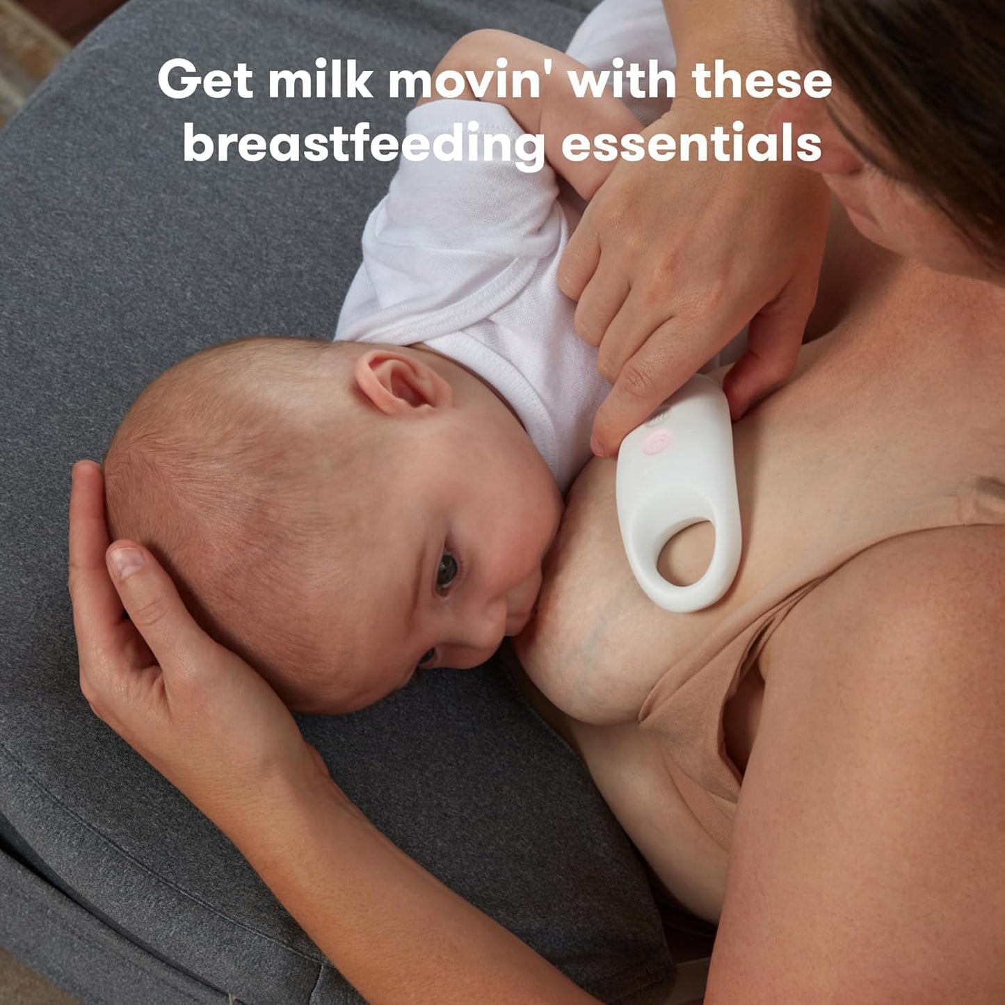 Breastfeeding Essentials Kit for Lactation Support and Nipple Relief, Includes Lactation Massager, Heating Pads, and Masks for Hydration and Milk Flow (9Pc Set)