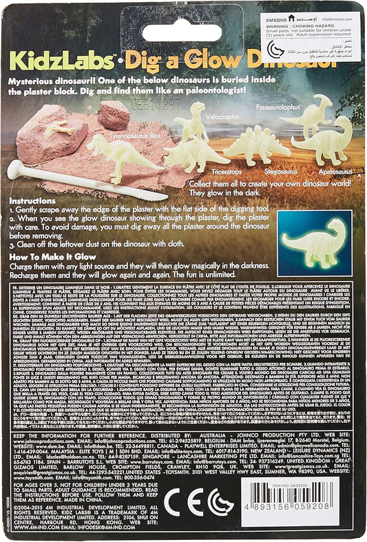 Dig a Glow Dinosaur