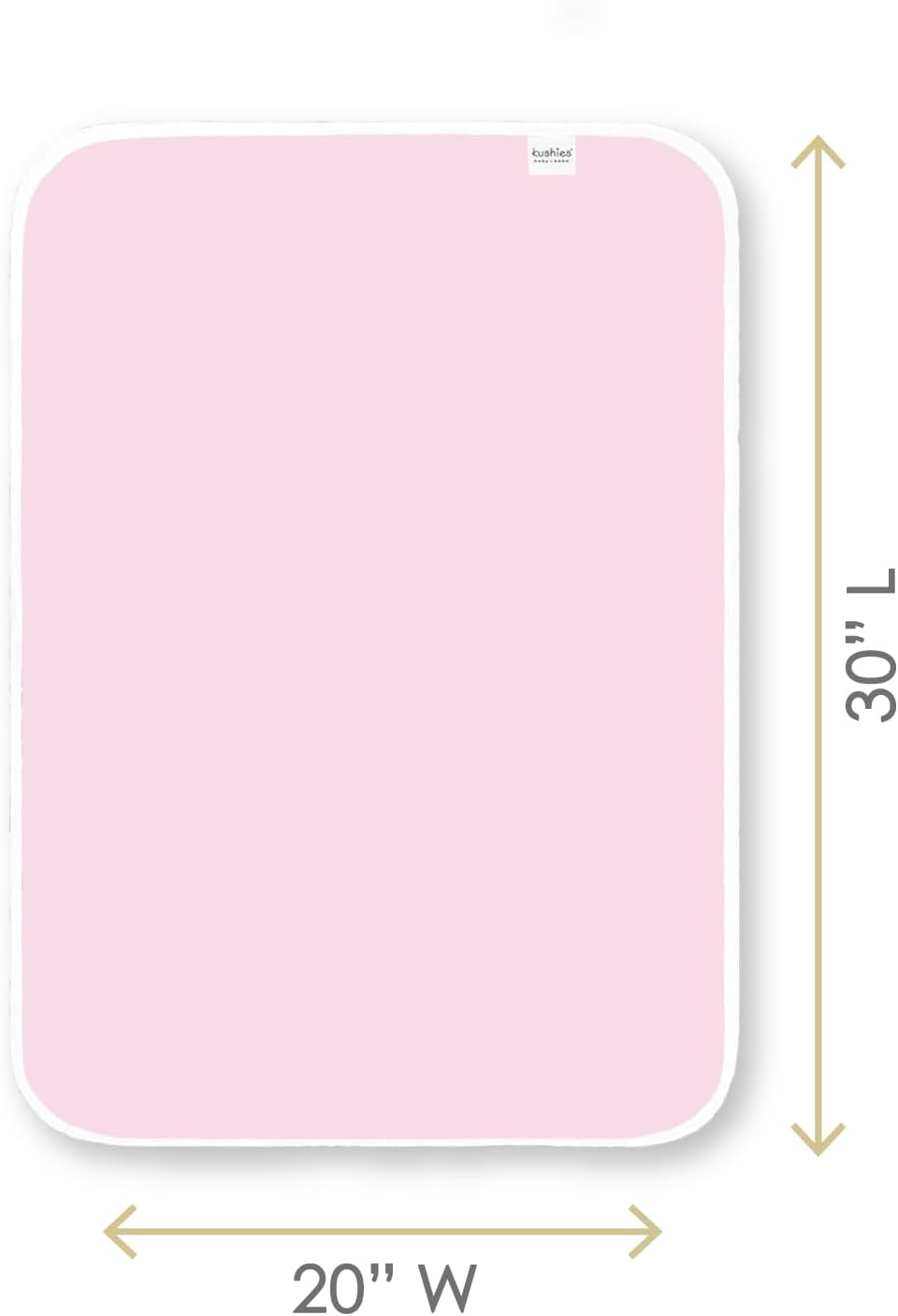 P210-PNK Deluxe Flannel Change Pad, Pink