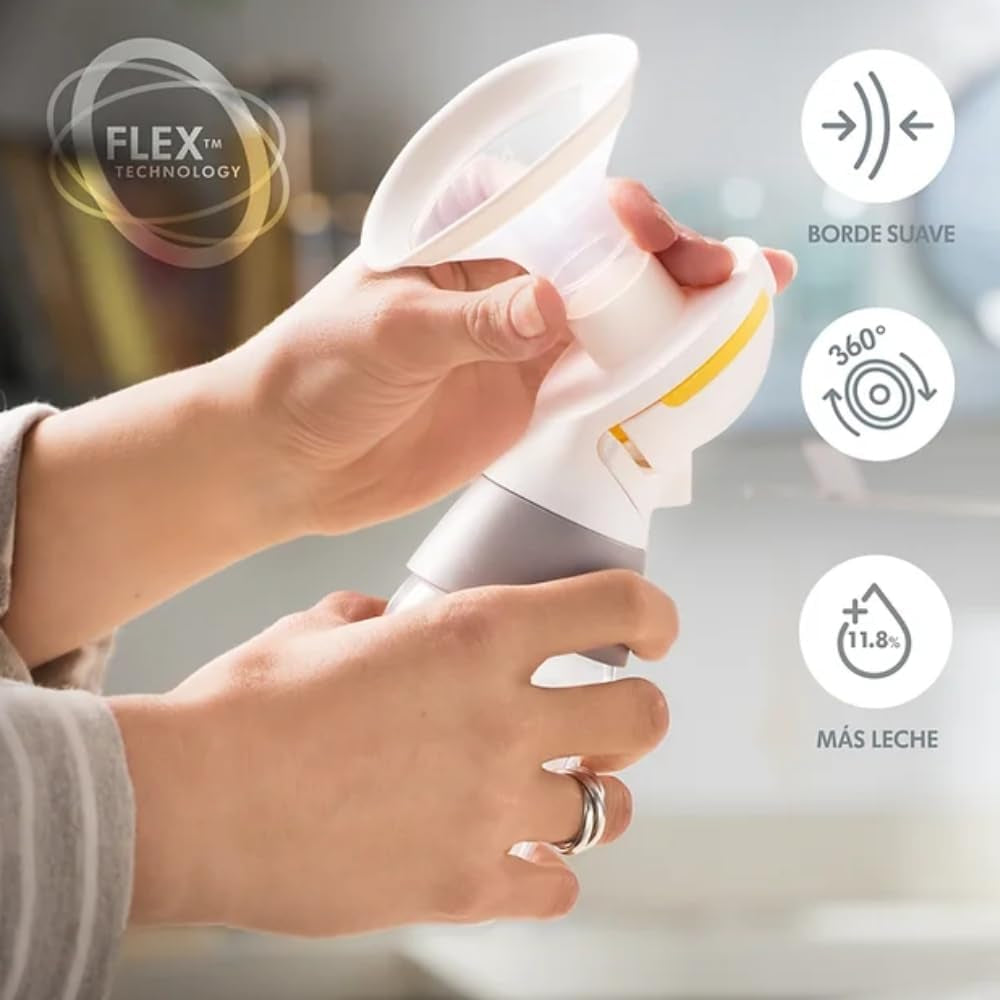 New  Solo Breast Pump – Lightweight and Easy to Use Single Electric Breast Pump with Flex Shields, Providing More Comfort and Expressing More Milk