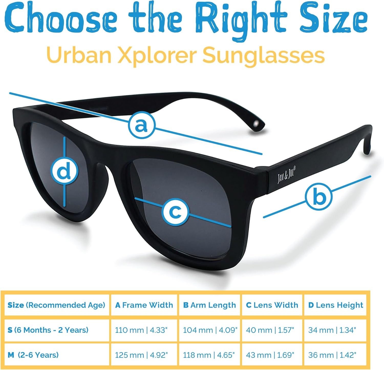 Sunglasses for Kids, with Strap & UV-400 Protection