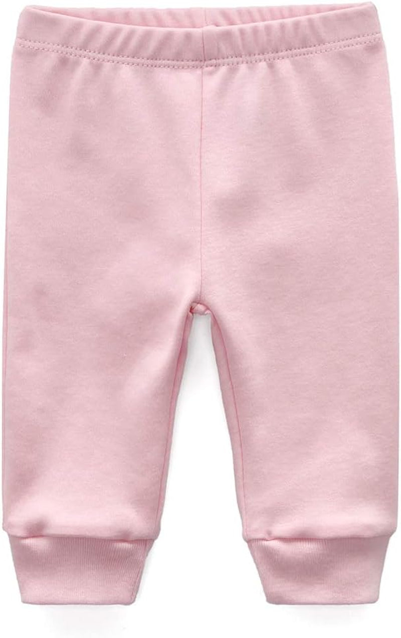 Baby Boys 4-Pack Pant Baby Girls Organic Cotton Trousers