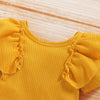 2020 Baby Summer Clothing Newborn Baby Girl Floral Clothes Short Sleeve Romper Jumpsuit+Sunflower Tutu Shorts 3Pcs Outfits Set