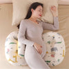 Adjustable U-Shaped Pregnant Women Waist Support Pillow Cartoon Pattern Pregnancy Side Sleeping Pillow Maternity Special Cushion