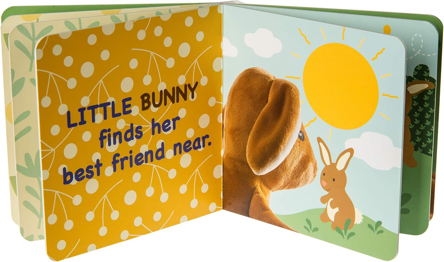 Leika Baby Board Book, 6 X 6-Inches, Little Bunny