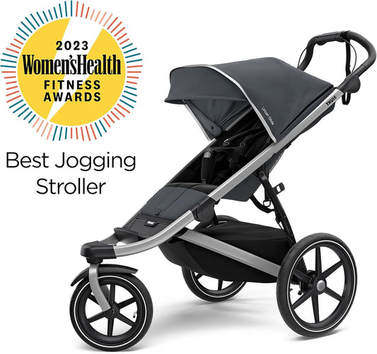 Urban Glide 2 Jogging Stroller - Single Baby Stroller Perfect for Daily Strolling and Jogging - Features 5-Point Harness, Lightweight and Compact , Durable and Versatile Design for All Terrains