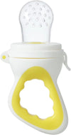 3 Pack Baby Feeder Fresh Fruit Food Feeder with 3 Different Size Silicone Pouch and 1 Pacifier Clips, Training Massaging Teether