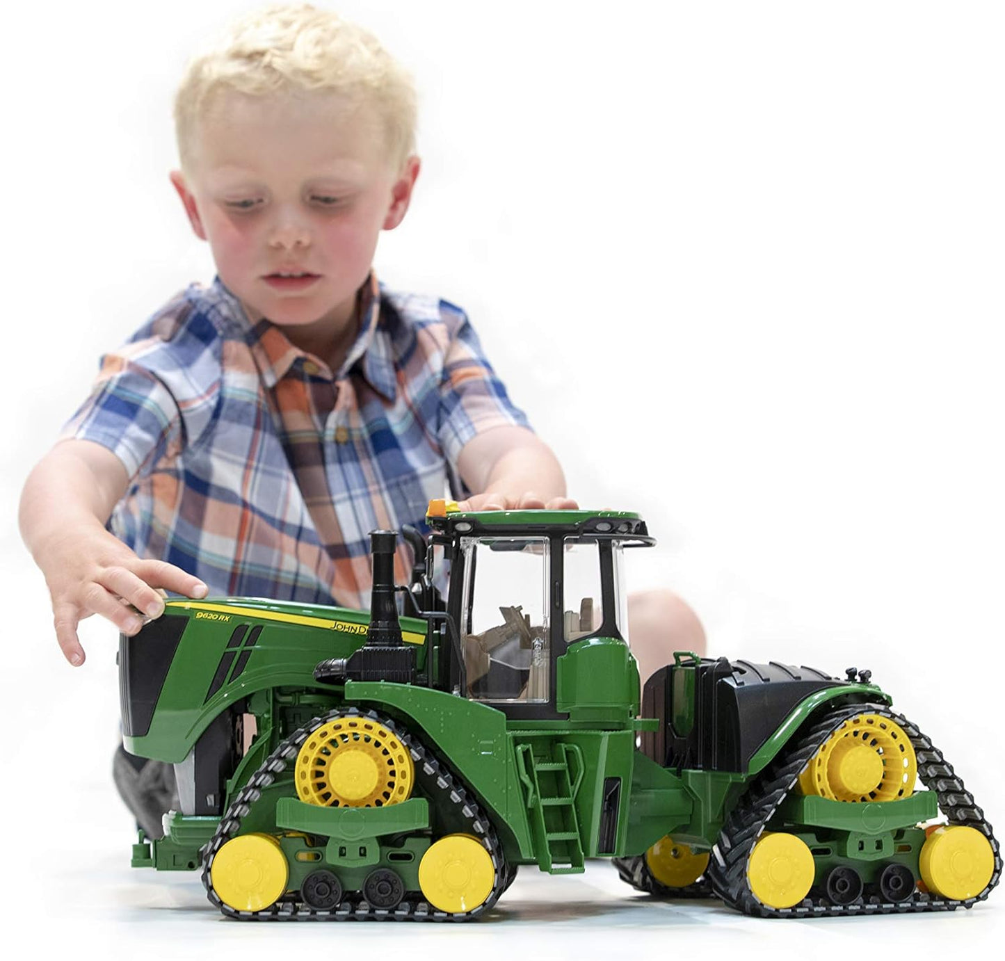 John Deere 9620RX with Track Belts Vehicles Toy