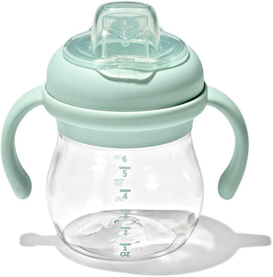 - 6 Oz Transitions Soft Spout Sippy Cup with Removable Handles - Spill-Proof for Toddler from 4 Months and up - Opal - 63165600