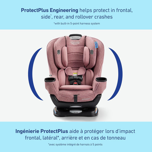 Extend2Fit Convertible Car Seat, 2-In-1 Forward & Rear-Facing Baby Car Seat, 1.8-30 Kg (4-65 Lb), Talia