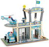 E3050 Metro Police Station Play Toy Set with Helicopter, Landing Pad, Police Car, Police Officer, Prisoner Action Figure, and More Accessories
