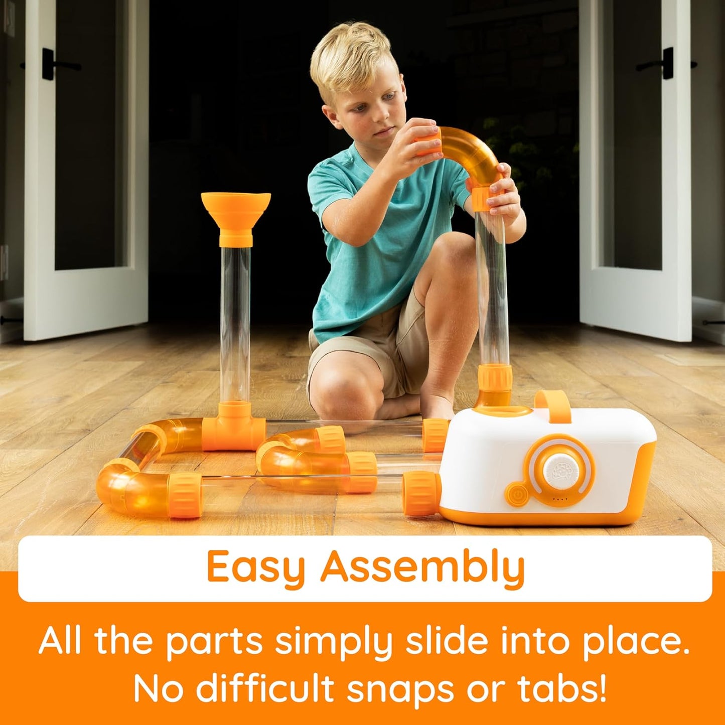 Air Toobz - Air-Powered STEM Building Toy - Kids & Teens
