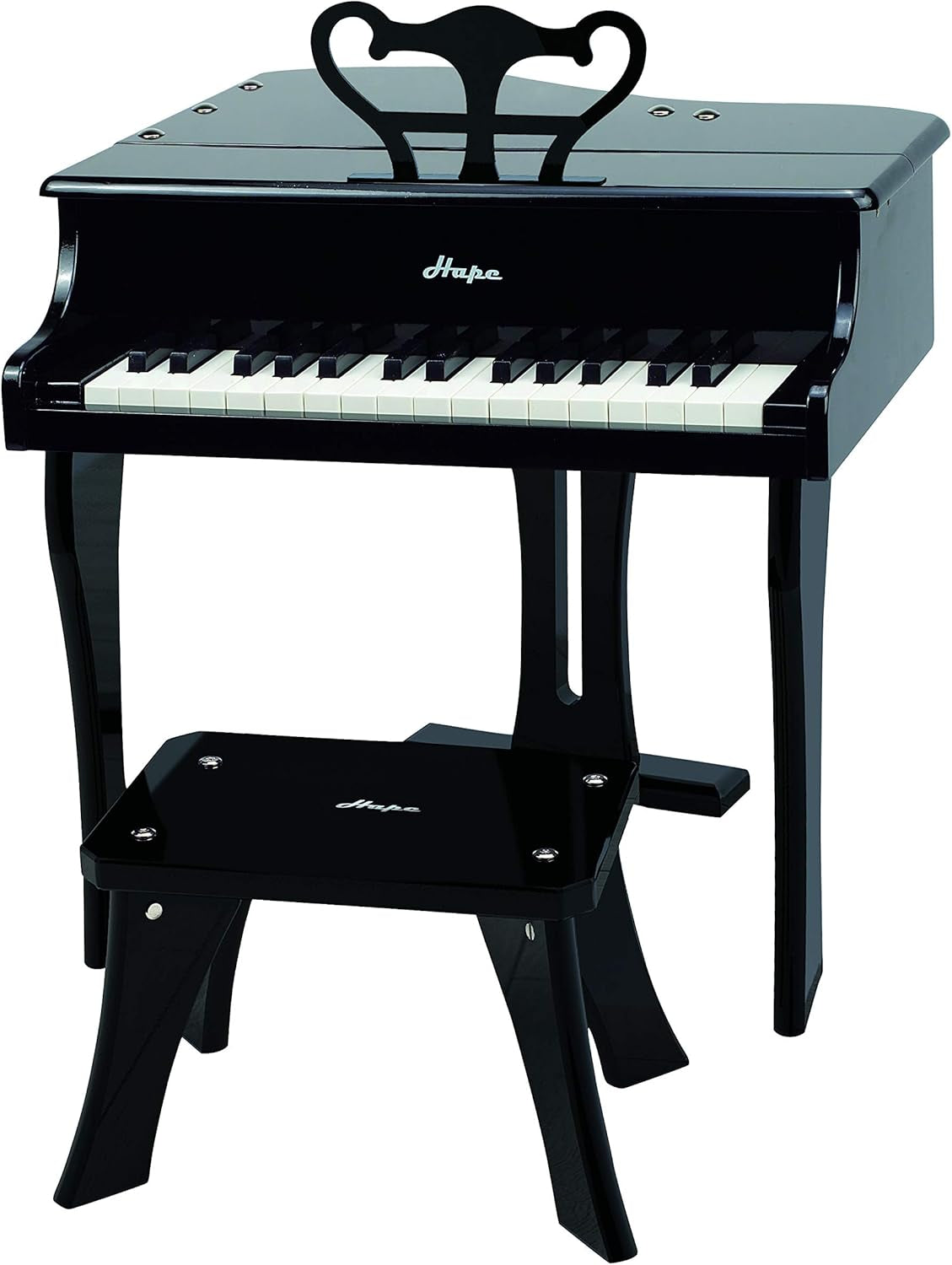 Early Melodies Happy Grand Piano, Black