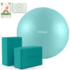 Trideer Pregnancy Ball Birthing Ball, 1.7Mm Extra Thick Yoga Ball for Maternity, Labor Birth, Exercise, Physio, Recovery Guide & Baby Memory Book Included, 440LB Anti-Burst & Non-Slip Stability Ball