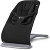 Evolve 3-In-1 Bouncer, Adjustable Multi Position Baby Bouncer Seat, Fits Newborn to Toddler, Onyx Black