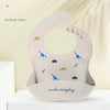 Baby Bibs Waterproof Silicone Feeding Adjustable Animal Pattern Baby Saliva Towel Aprons Baby Bibs Burp Cloths Bandana Dropship