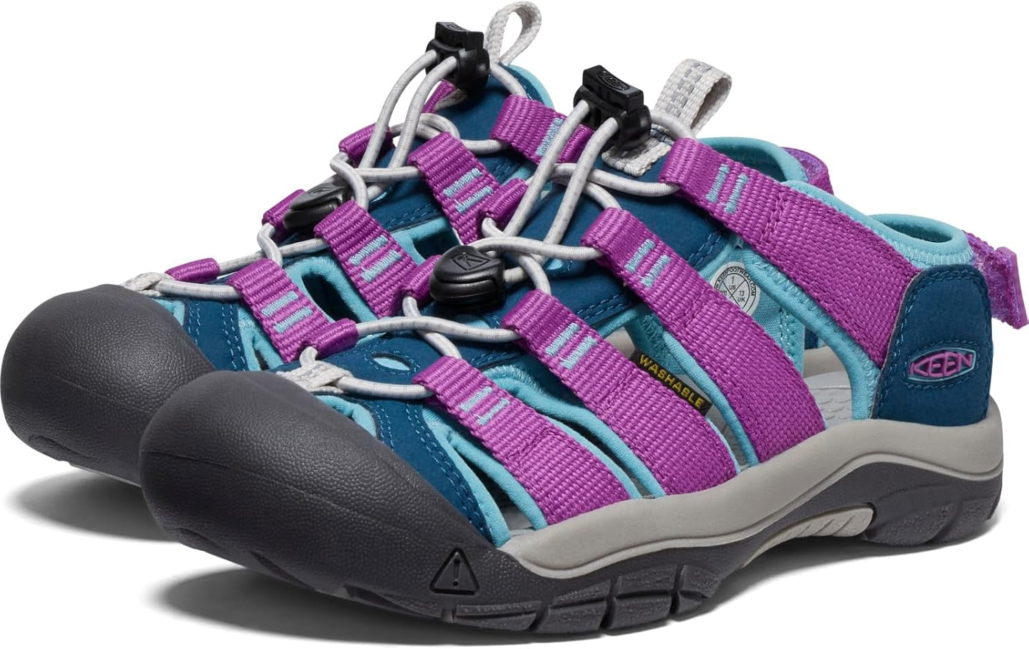Unisex-Child Newport Boundless Adaptive Alternative Closure Easy on Outdoor Water Sandals