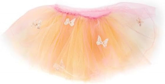 46500 Butterfly Sunset Tutu, Size US 4-6 Hats, Masks and Party Accessories, Multicoloured, Único