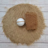 Newborn Photography Props Soft Baby Faux Fur Long Pile Blanket Background Kid Layer Cute Infant Photo Shoot Accessories