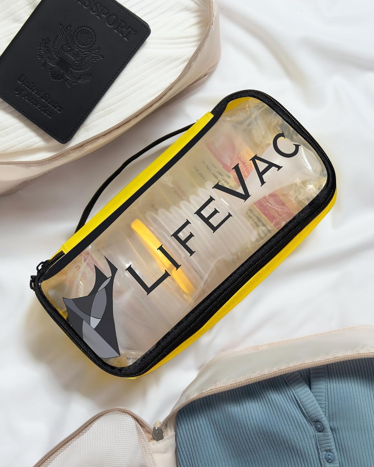 Travel Kit (Canadian Version) - Choking Rescue Device, Portable Suction Rescue Device First Aid Kit for Kids and Adults, Portable Airway Suction Device | anti Choking Device for Children and Adults