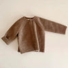 Autumn New Baby Boys Girls Coat Baby Sweater Toddler Knit Cardigans Newborn Knitwear Long-Sleeve Cotton Baby Jacket Tops