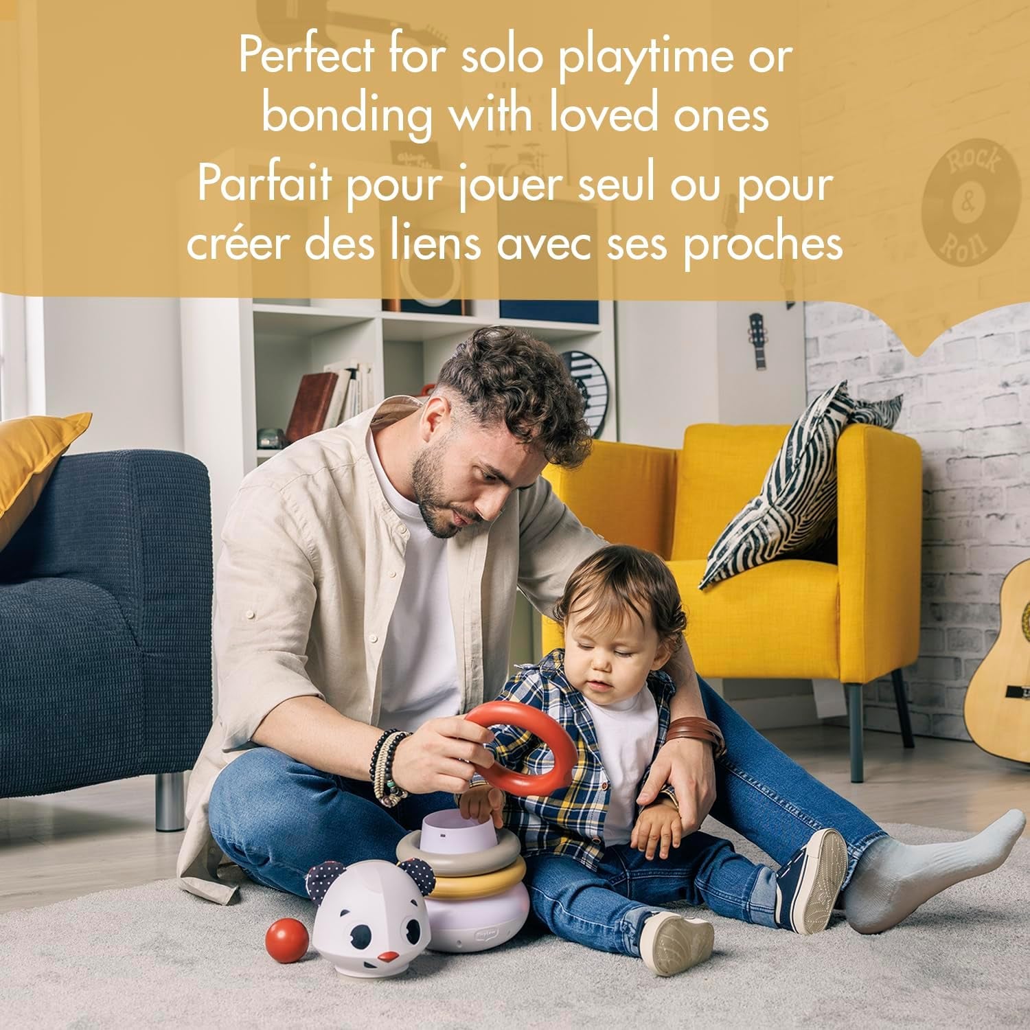 Tiny Rockers 3-In-1 Electronic Stacking Toy