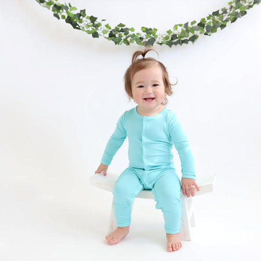 Rompers - Baby Footless Coveralls Made of Soft Organic Bamboo Rayon Material - 0-24 Months