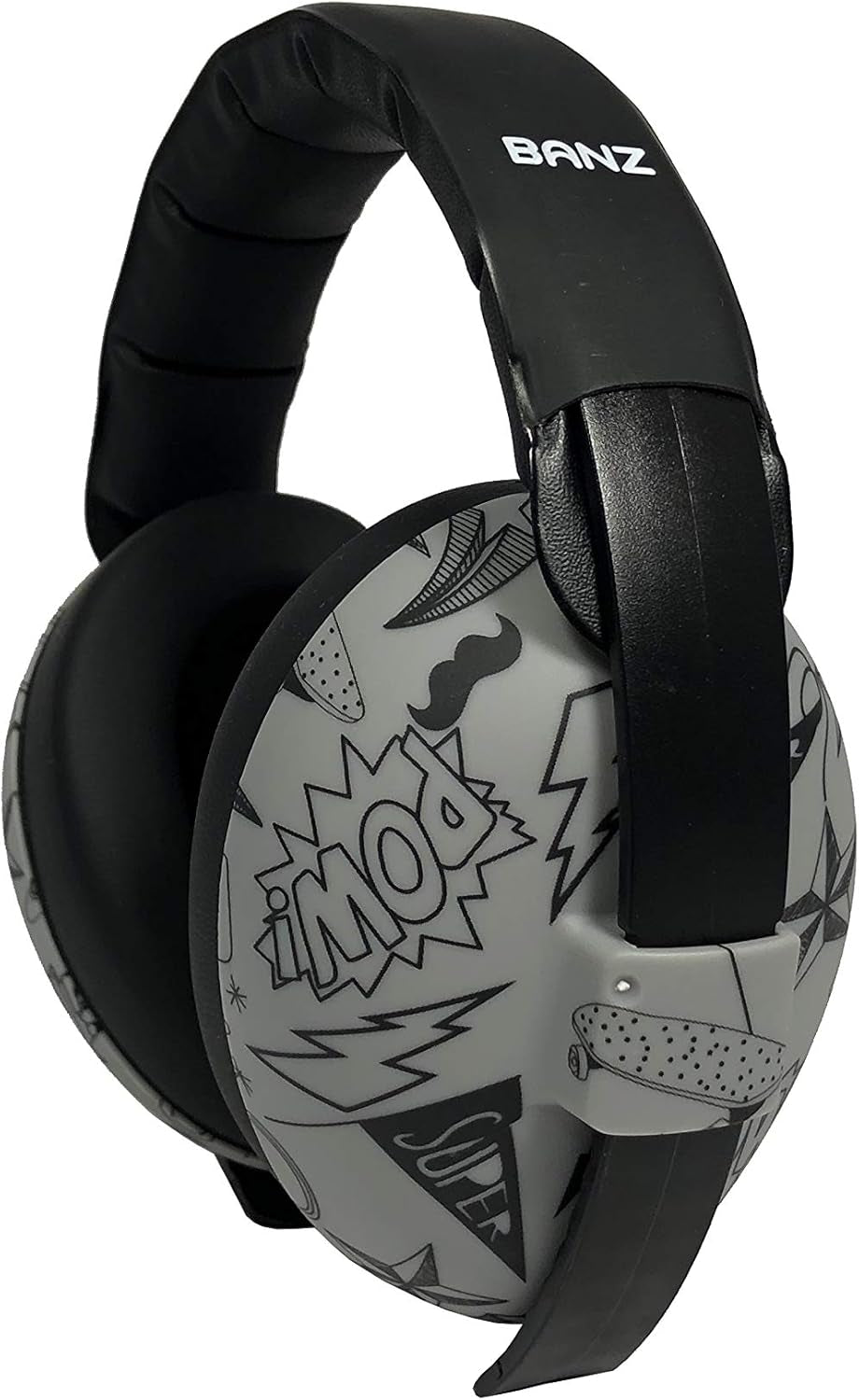 Baby Earmuffs 0+, Graffiti, Ba-Bzem039