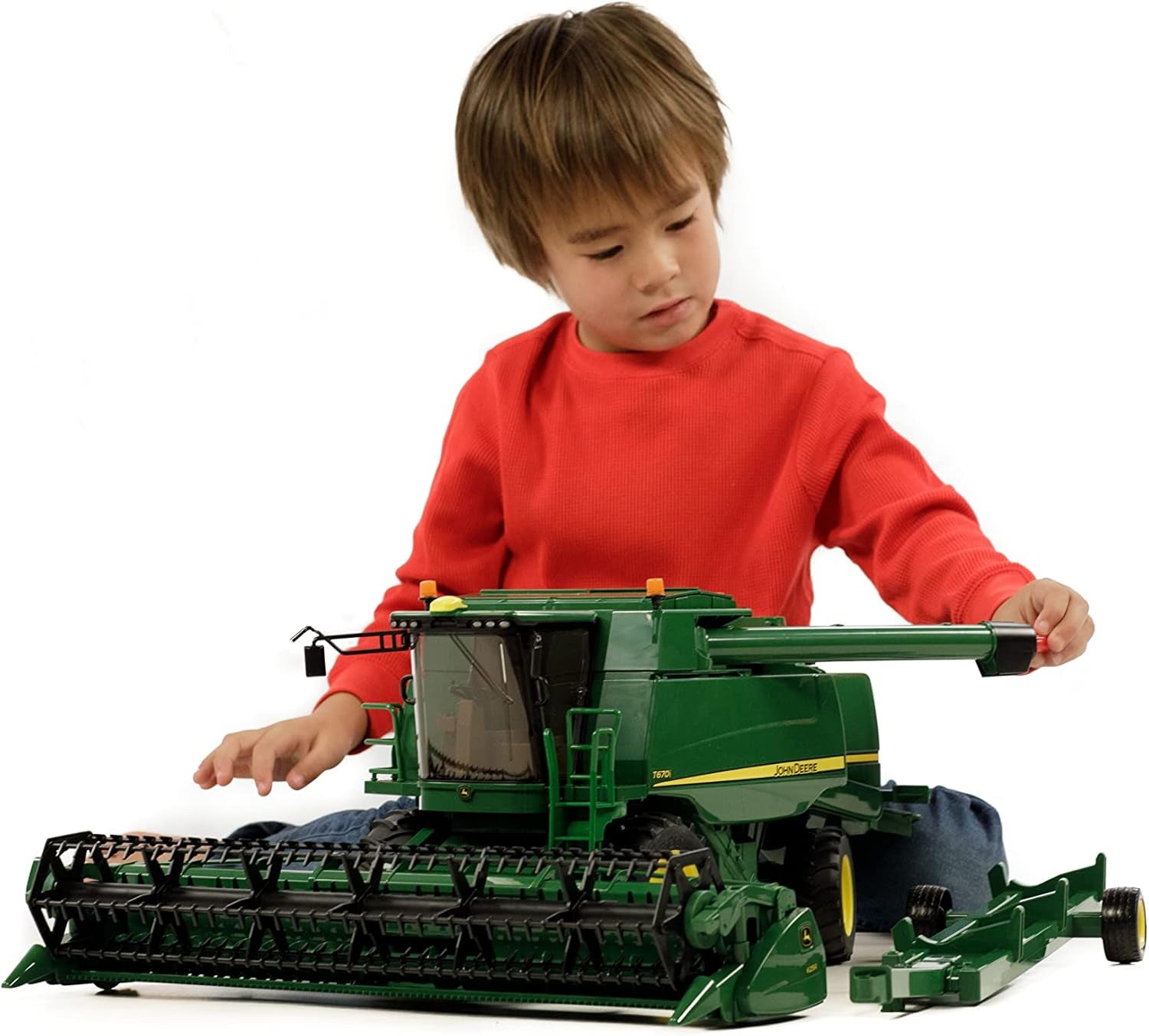 09804 John Deere T670I Combine Harvester