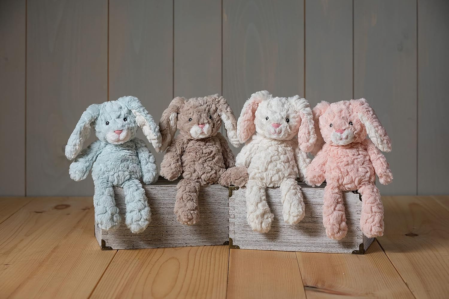 - Putty Nursery Stuffed Plush Animal Toy - Soft, Huggable Plushie for Babies, Toddlers, & Kids - Bunny - Tan 11"