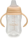Nouka Soft Spout Tritan Sippy Cup | Leak Proof and Easy Grip | Removable Handles | Sunrise