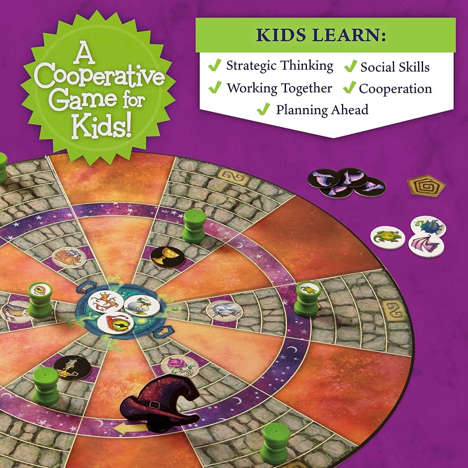 Cauldron Quest Cooperative Potions and Spells Game for Kids