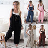 Loose Maternity Pants Pregnant Trousers Strap Belt Bib Pants Clothes-For-Fat-Women Pregnant-Overalls Jumpsuit Solid Color 7479