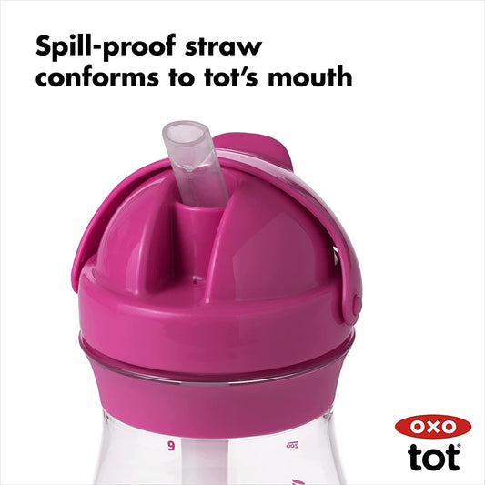 Transitions Straw Cup, Pink, Large