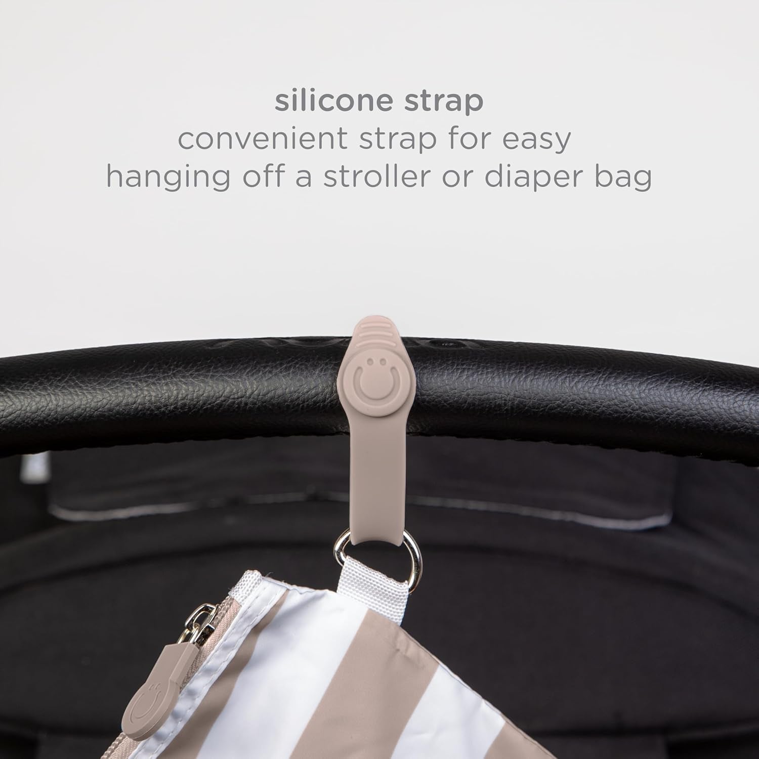 On-The-Go Folding Changing Baby Mat with Carrying Bag, Soft and Comfortable Diaper Bag Accessory Must Have for Newborns, Easy to Clean, Portable Changing Pad, Taupe