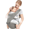 Baby Carrier with Waist Band,Cozy, Breathable Mesh Cotton, Adjustaies up to 44 Lbs Ergonomic Lightweight Front Hold Black, Enhanced Lumbar Support, Travel Gifts, Infant Carriers