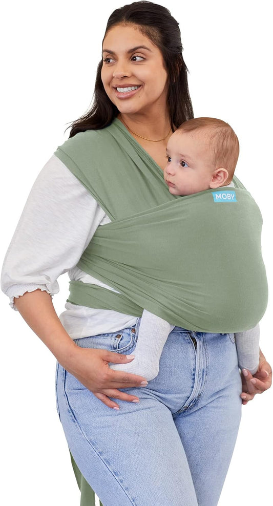 Wrap Baby Carrier | Classic | Baby Wrap Carrier for Newborns & Infants | #1 Baby Wrap | Keeps Baby Safe & Secure | Adjustable for All Body Types | Pear