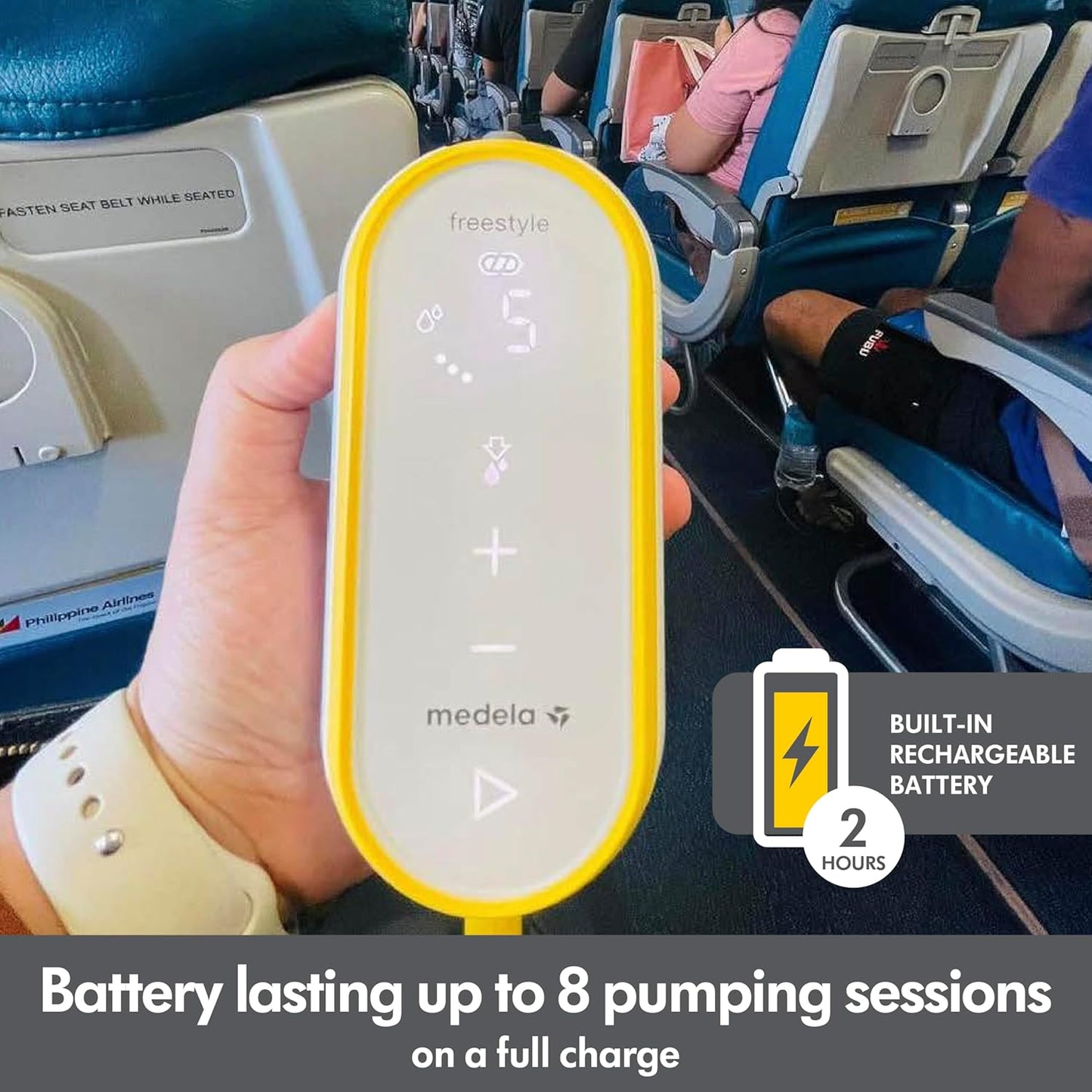 Freestyle Hands-Free Breast Pump | Wearable, Portable and Discreet Double Electric Breast Pump with App Connectivity