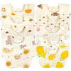 10 Pack Cartoon Baby Bibs Muslin Bibs for Drooling and Teething Soft Cotton Bibs