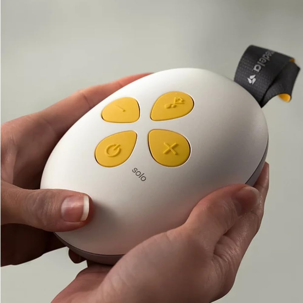 New  Solo Breast Pump – Lightweight and Easy to Use Single Electric Breast Pump with Flex Shields, Providing More Comfort and Expressing More Milk