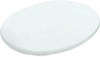 Sleepi Mini Fitted Sheet, Powder Blue - Soft Sheets for Sweet Dreams - Made for the Oval Sleepi Mini Mattress - Safe, Stylish & Washable - 100% Fine Cotton Percale